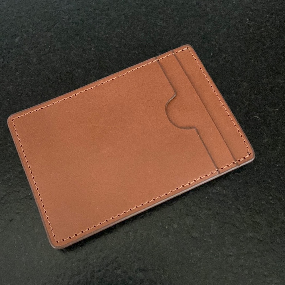 NWT Mark and Graham Leather Money Clip Wallet